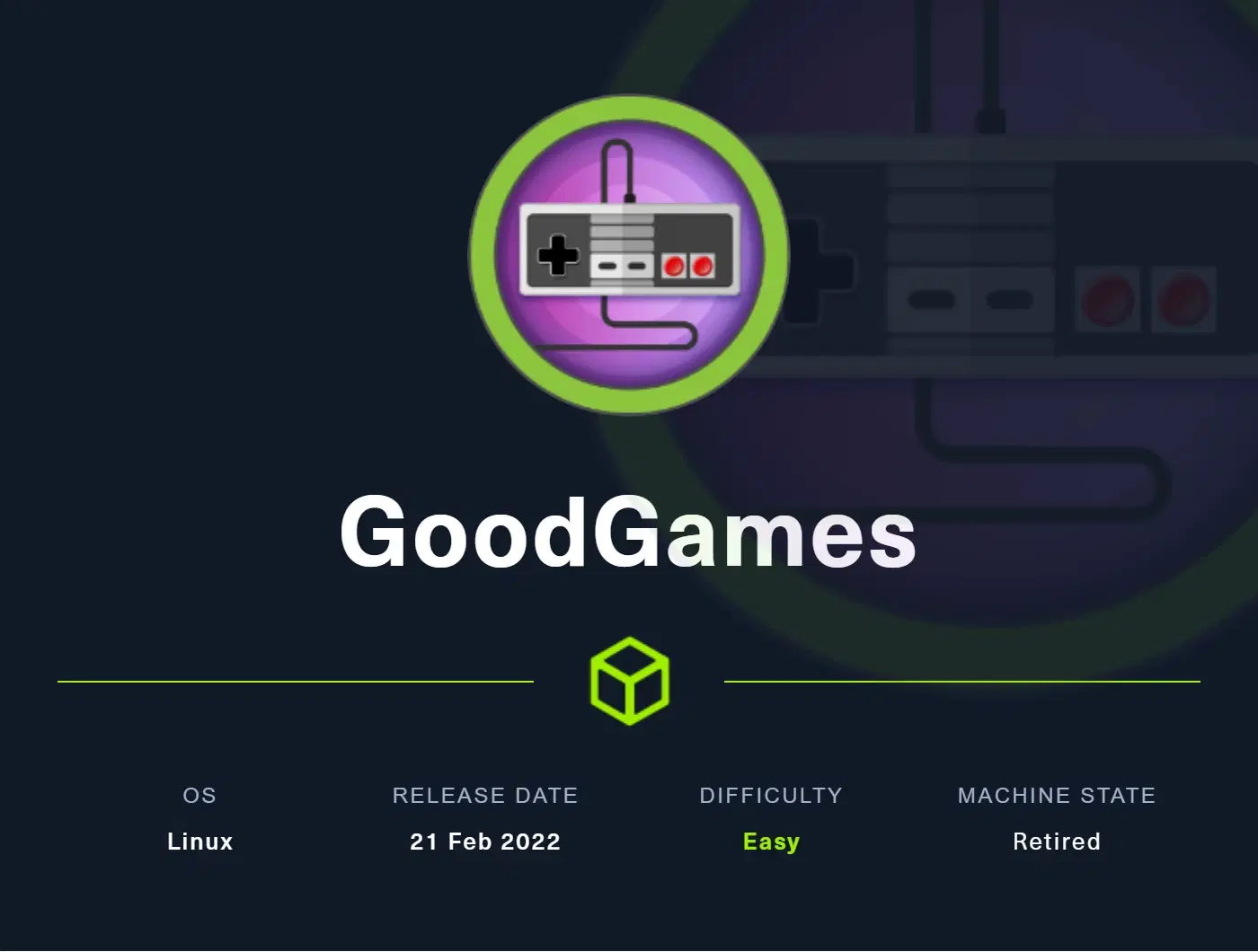 GoodGames Writeup