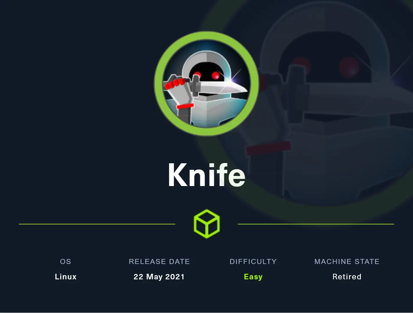Knife Writeup